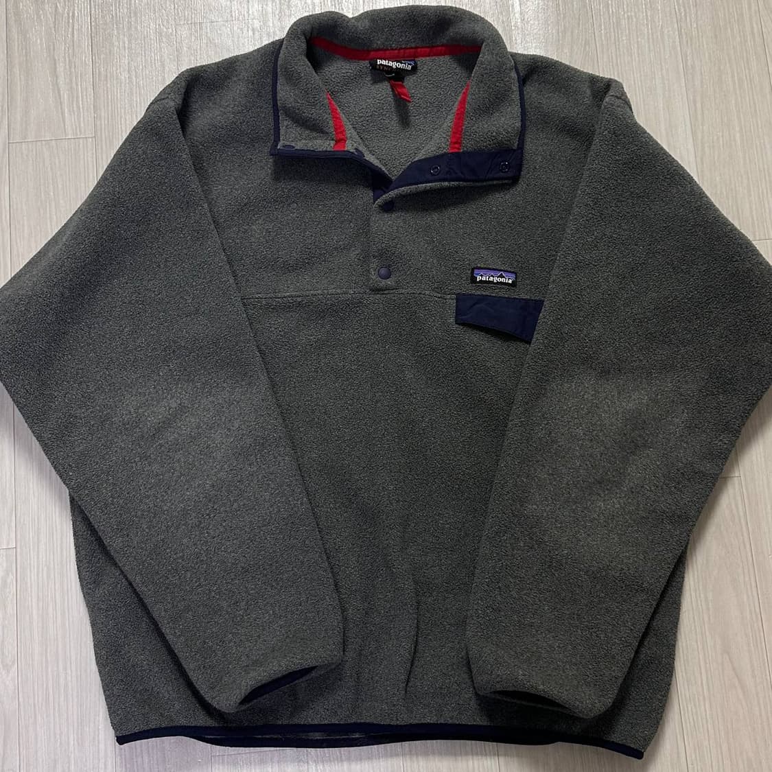 patagonia 파타고니아 라이트웨이트 신칠라 니켈 그레이 네이비 L 상품이미지2