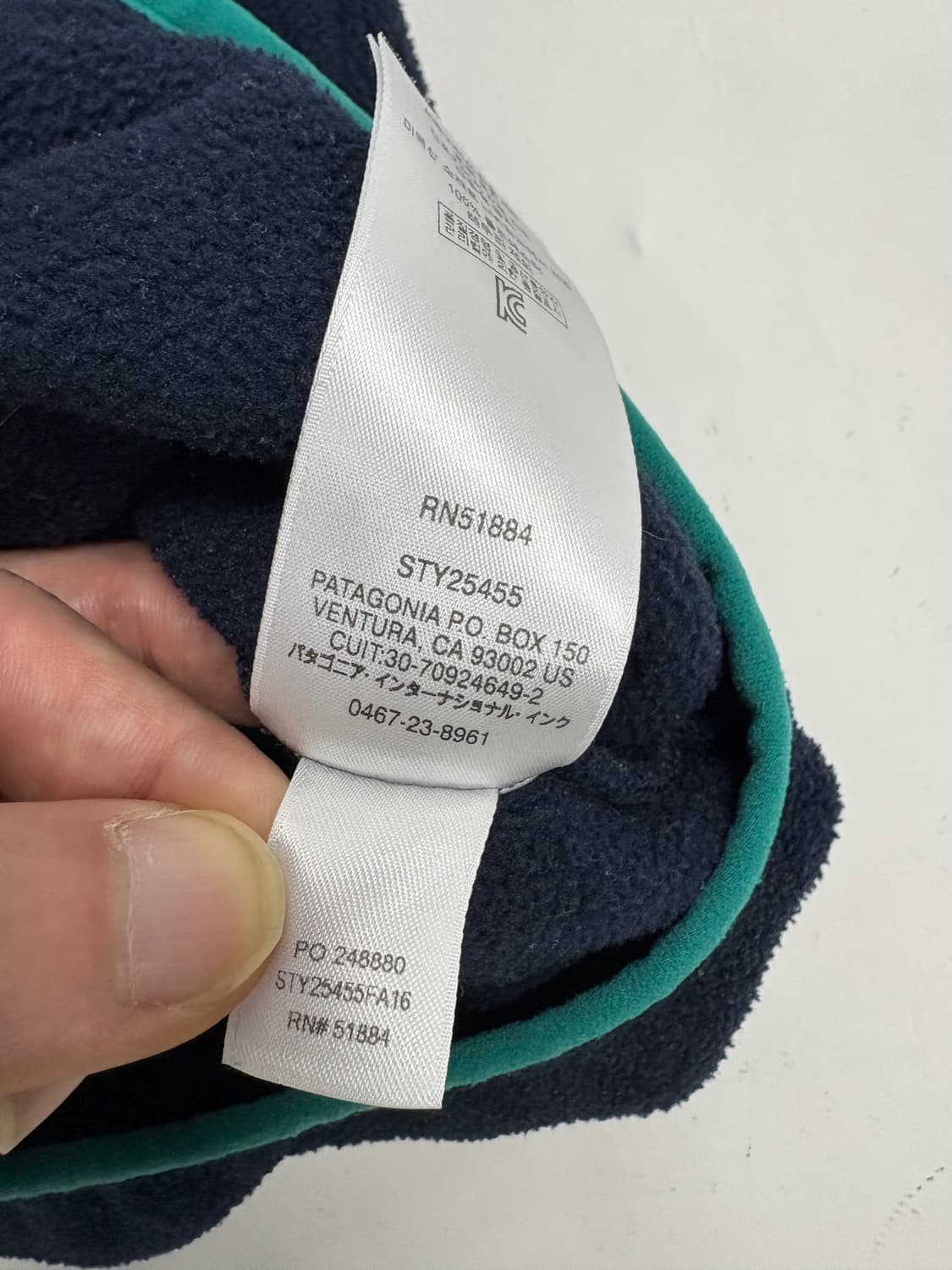 빈티지 파타고니아 신칠라 스냅티 네이비 우먼즈M 상품이미지6
