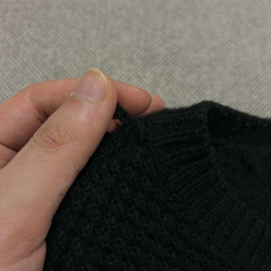 아르마니 익스체인지 스펠로고 니트(M) 상품이미지4