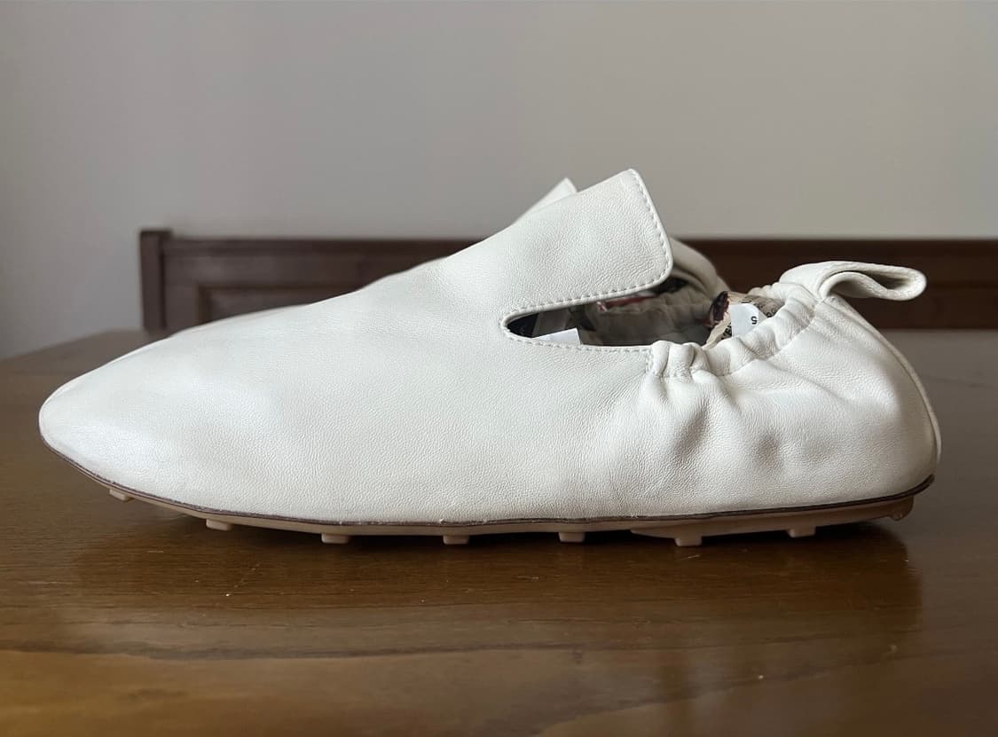 보테가베네타 레더 플랫 슈즈 상품이미지4