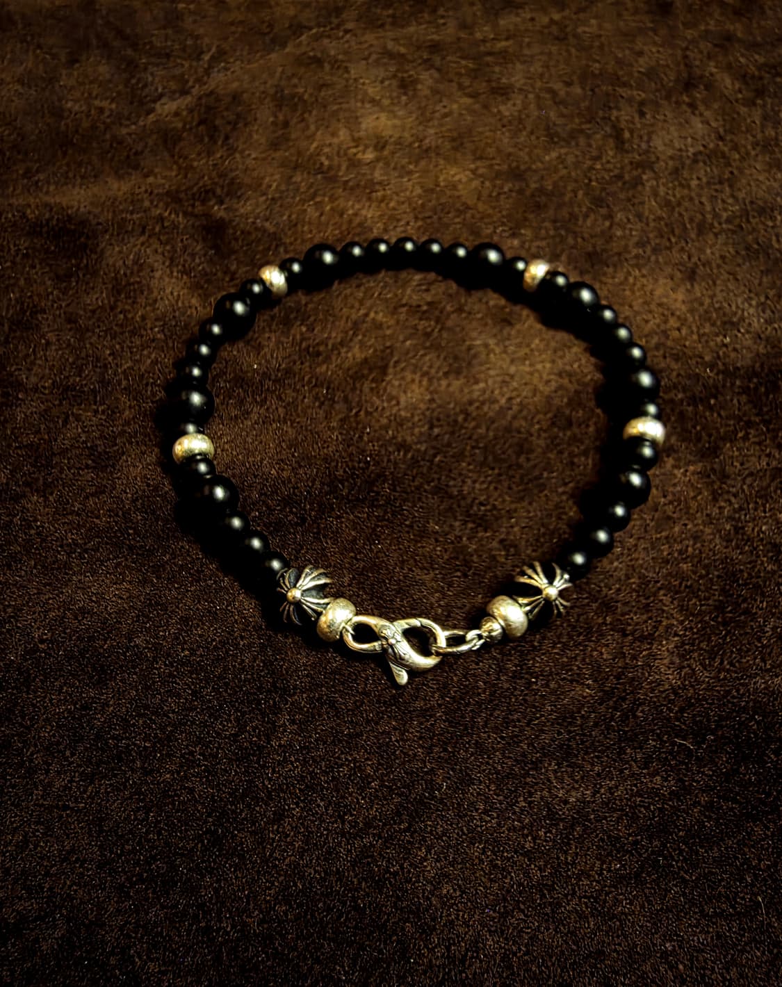 Black Onyx × Silver 925 Bracelet 상품이미지5