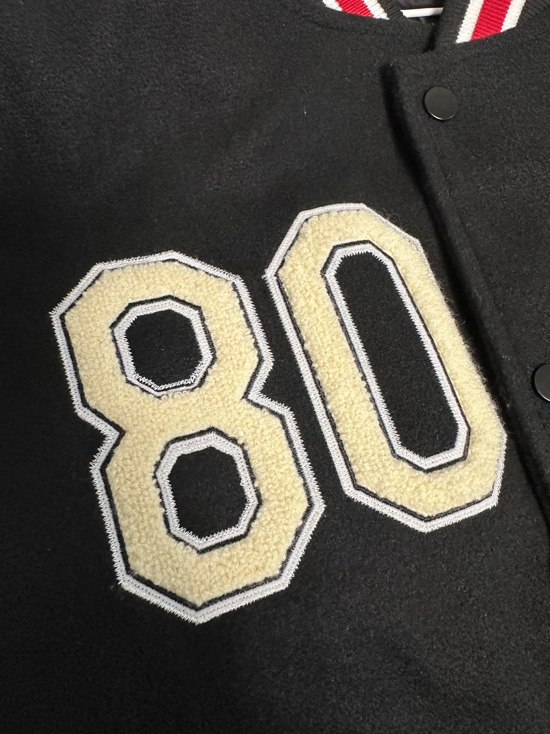 급처] 스투시 아워레가시 데님티어스 바시티 L 극미중고 싸게 판매!!! 상품이미지9