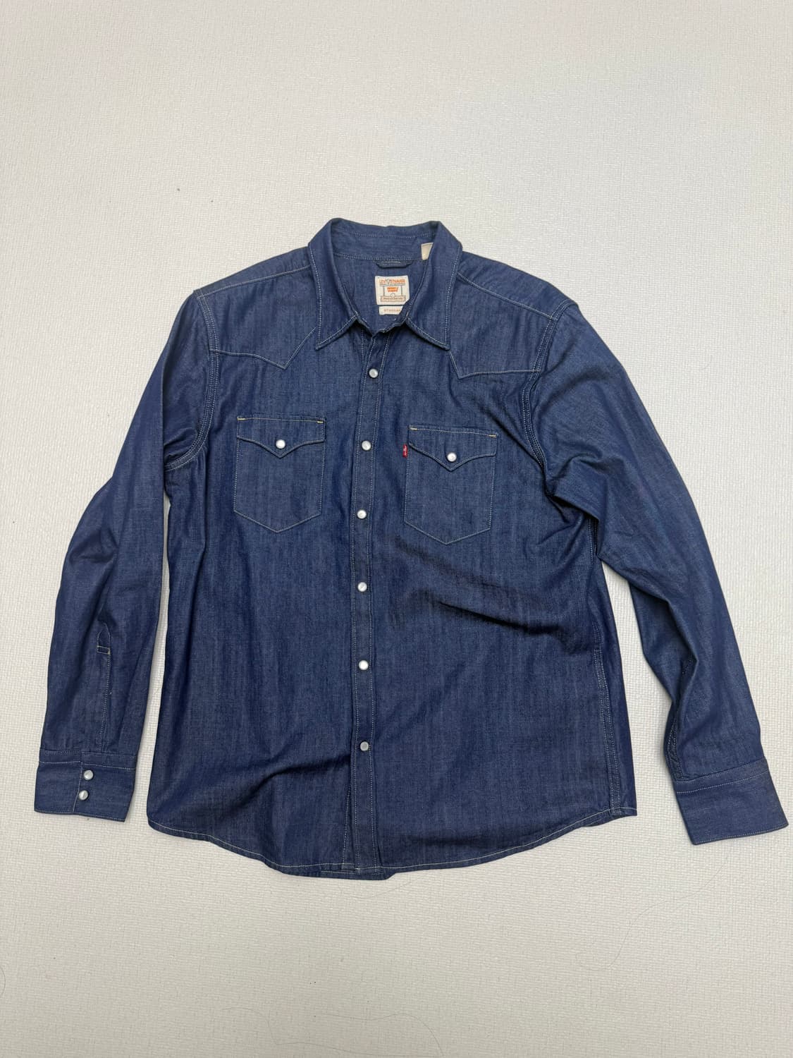 리바이스 바스토우 데님 웨스턴셔츠 L 상품이미지1