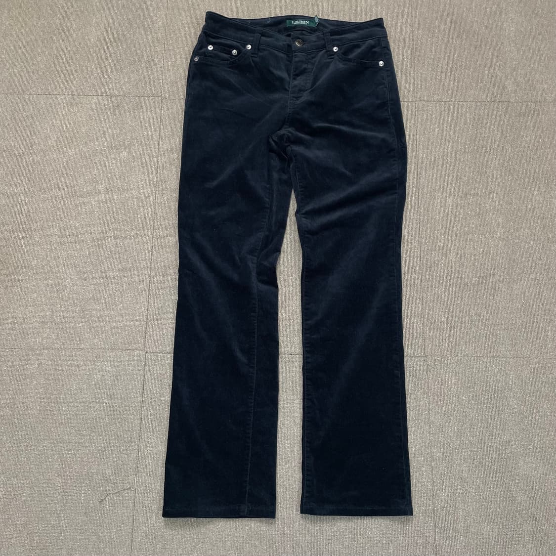 polo 랄프로렌 로렌 코듀로이 우먼스 스트레이트 팬츠  상품이미지2