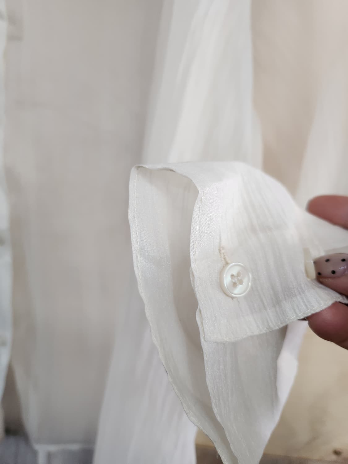 513) 일본 로리즈팜 lowrys farm 시스루 블라우스 상품이미지3