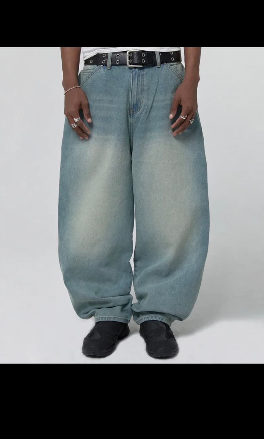 스웨이드 CONTOUR POCKET DENIM [VINTAGE BLUE] 상품이미지2