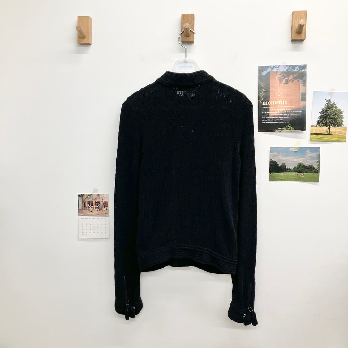 버버리 바이커 니트 집업 자켓 상품이미지8