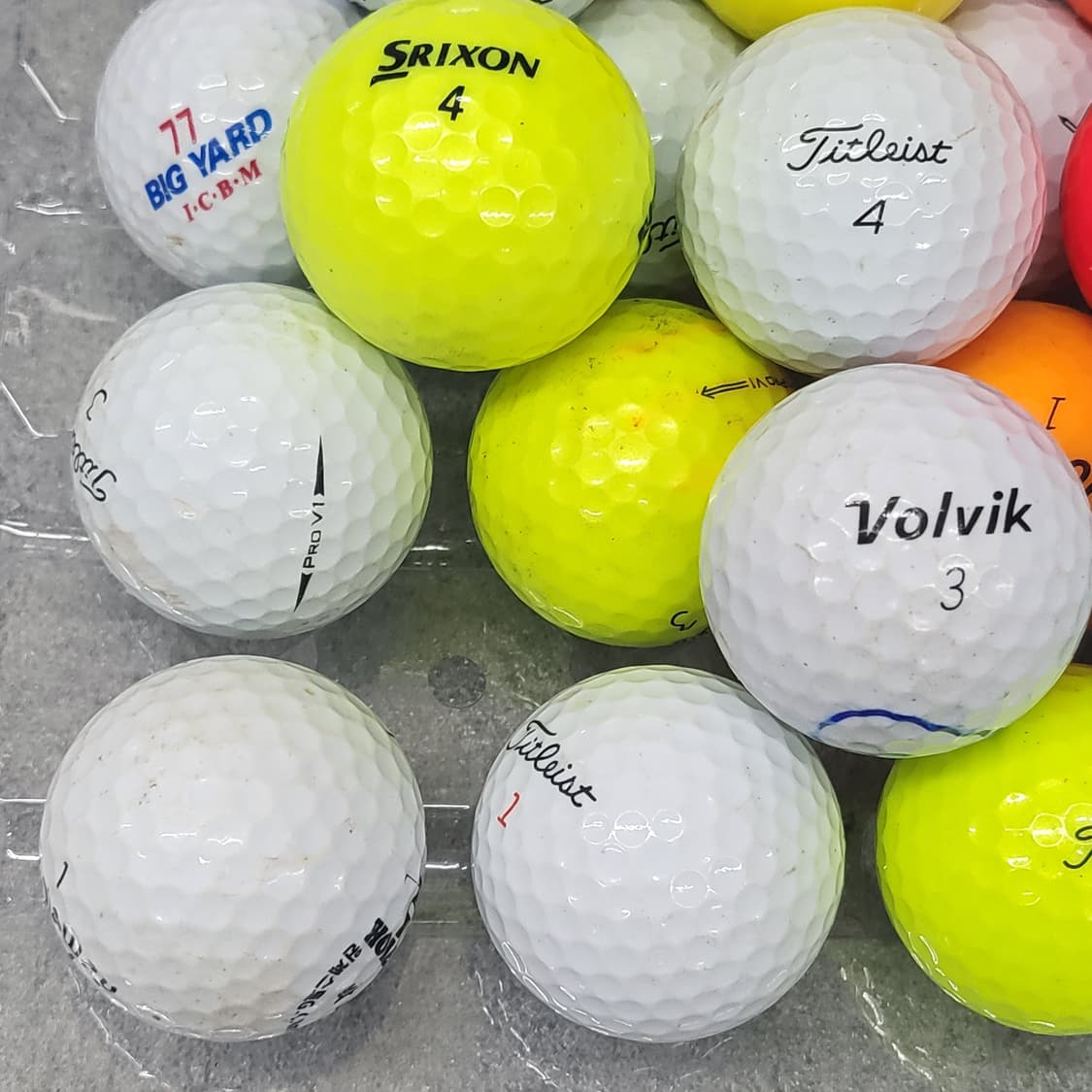 다양한 브랜드의 골프공 로스볼 30개 일괄 상품이미지5