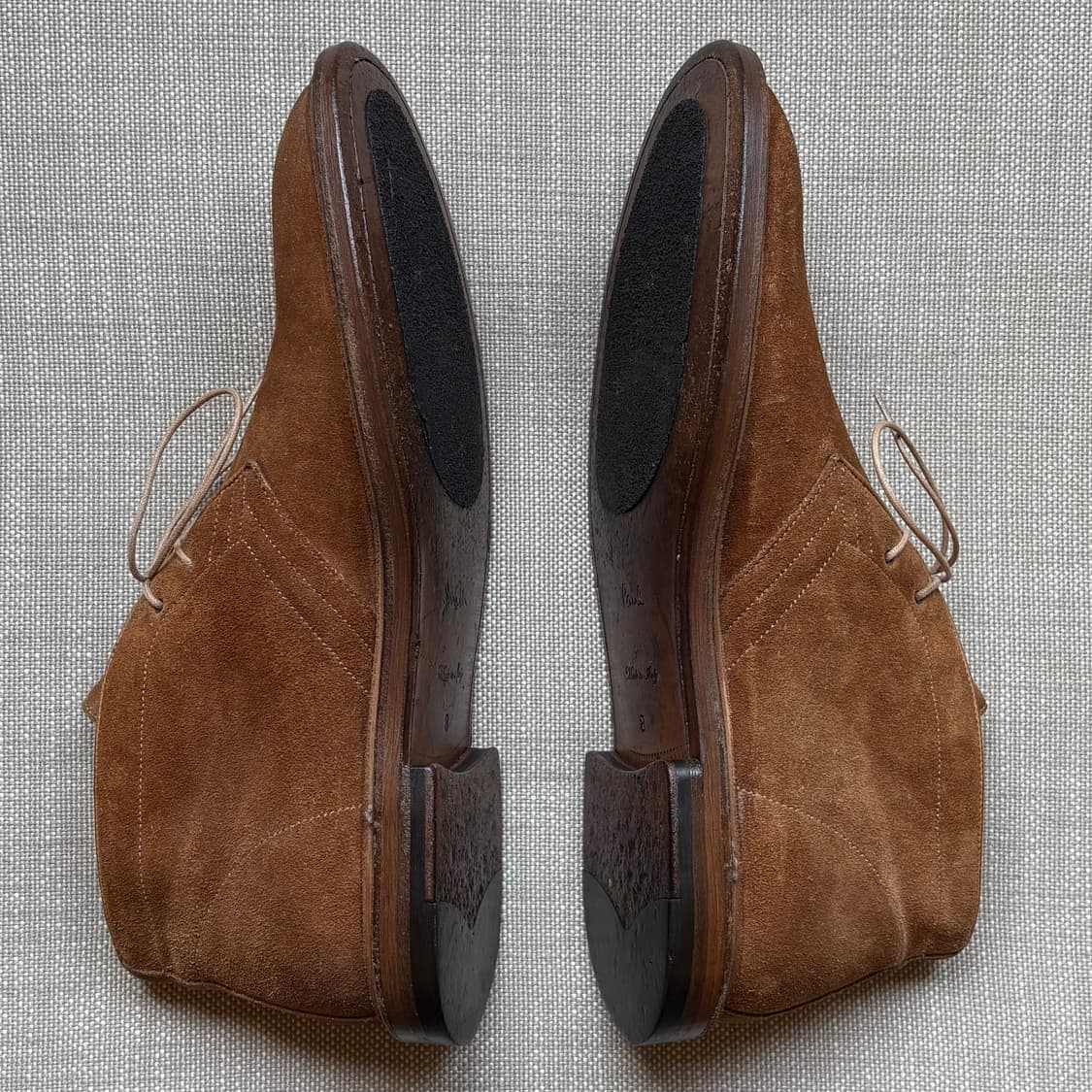 [UK8] Paul Smith 카멜 브라운 스웨이드 처카 부츠 상품이미지6