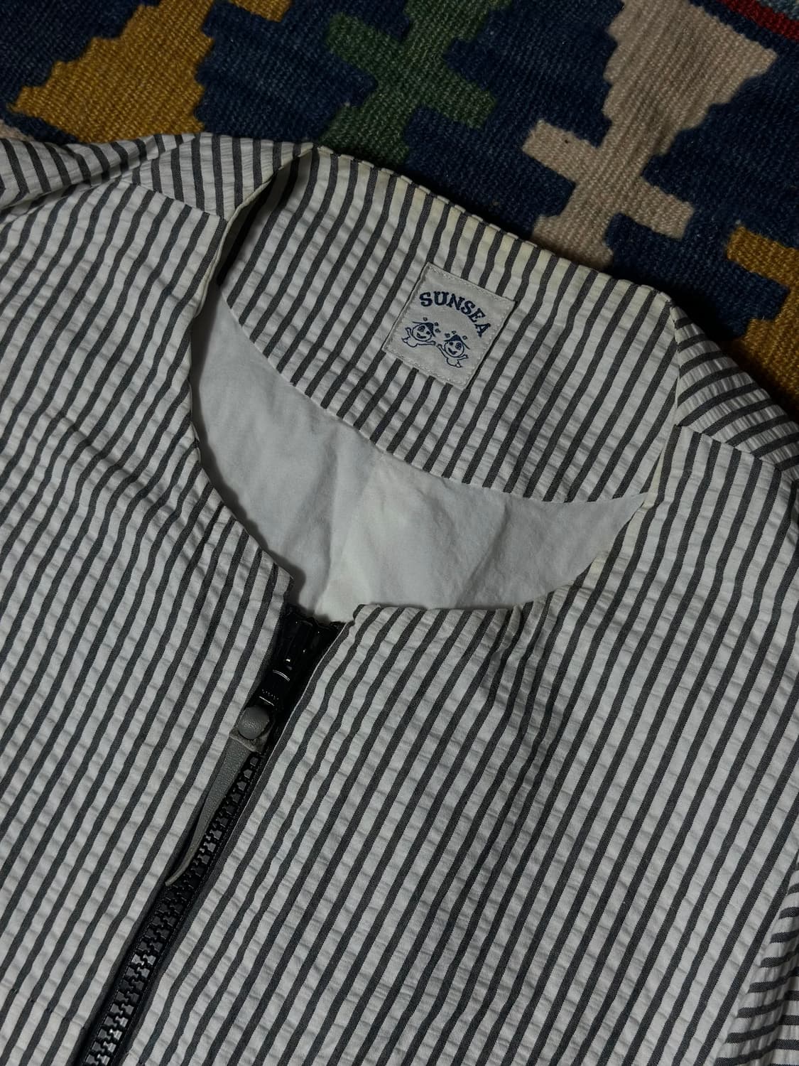 Sunsea 선씨 시어서커 블루종 자켓 상품이미지2