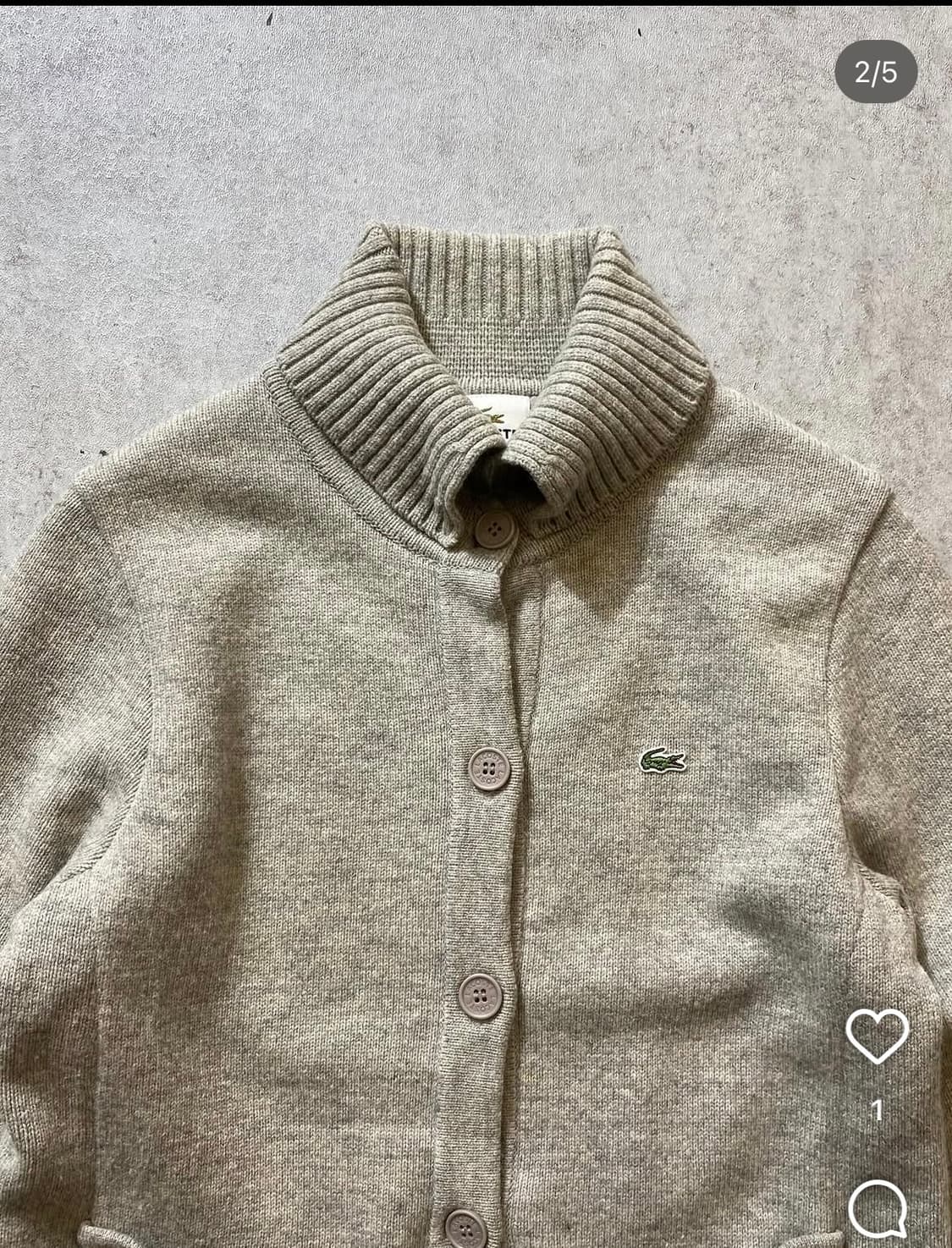 라코스테 니트 가디건 상품이미지2