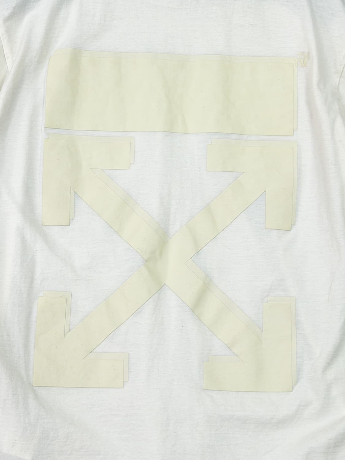 오프화이트 애로우 프린트 반팔 티셔츠 상품이미지4