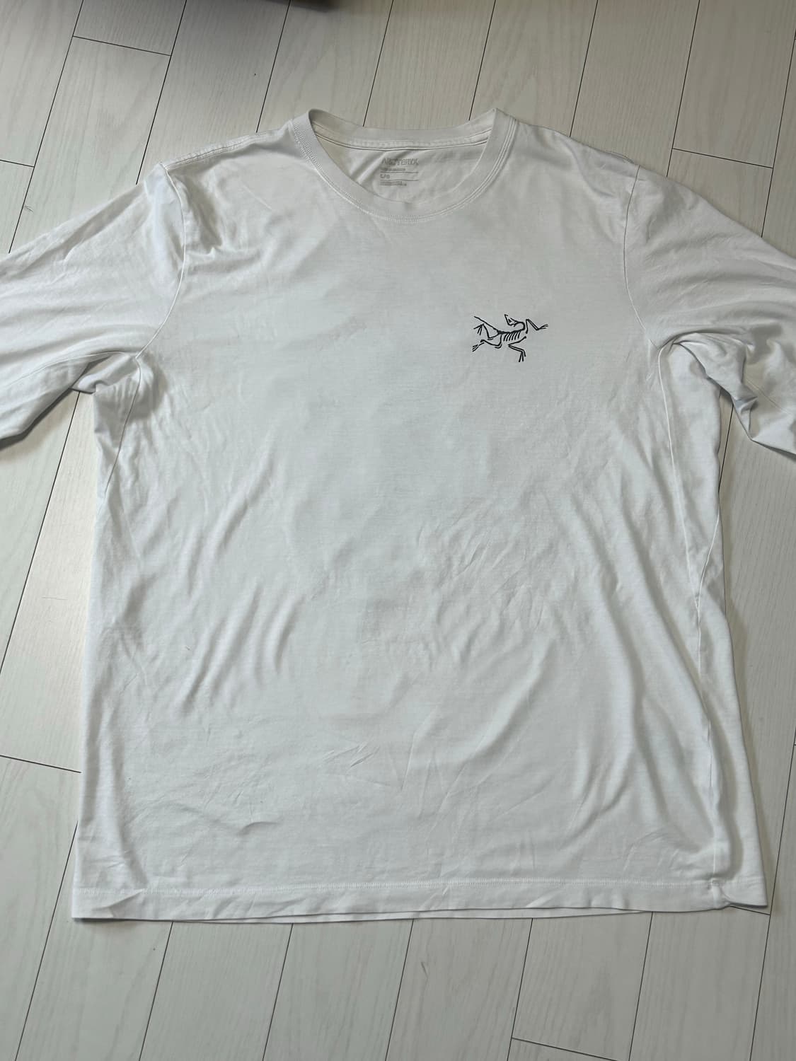 아크테릭스 아크멀티 버드 로고 롱슬리브 티셔츠 화이트 L 상품이미지1