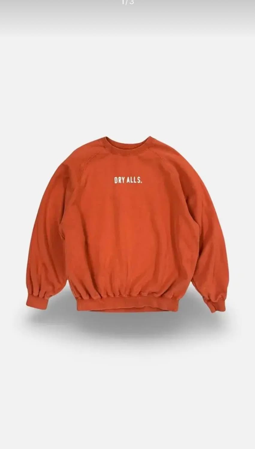 휴먼메이드 DRY ALLS BACK LOGO 맨투맨 상품이미지1
