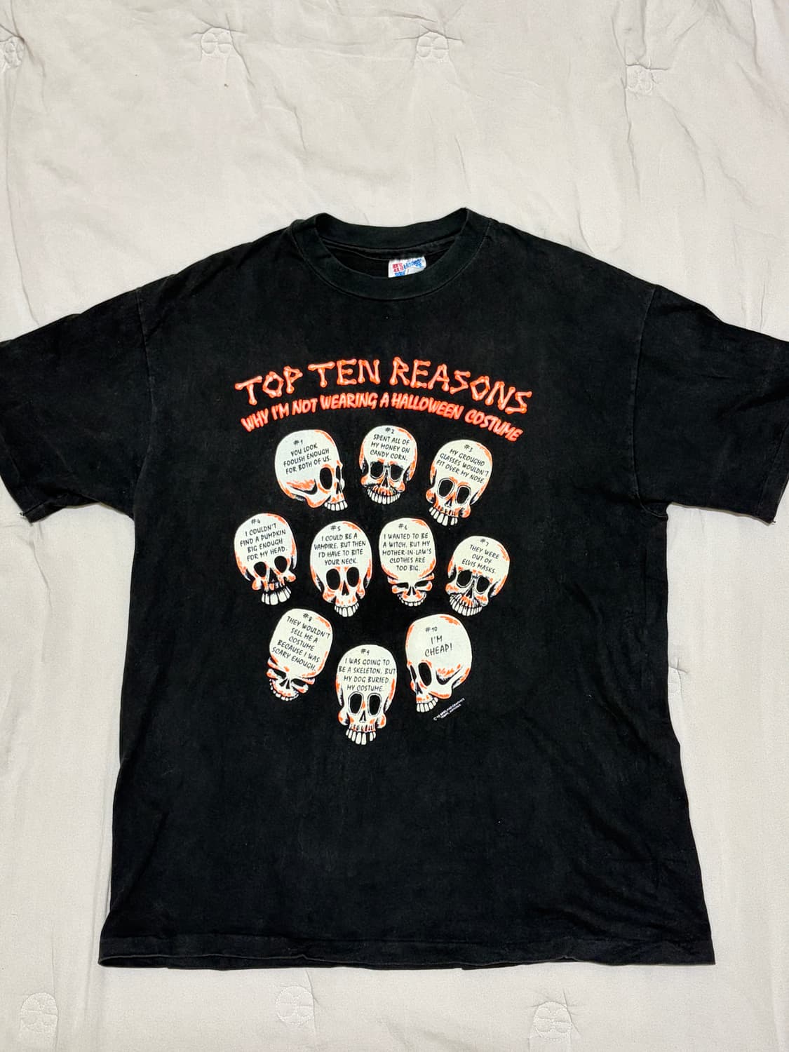 90s 헤인즈 싱글스티치 반팔티 상품이미지1