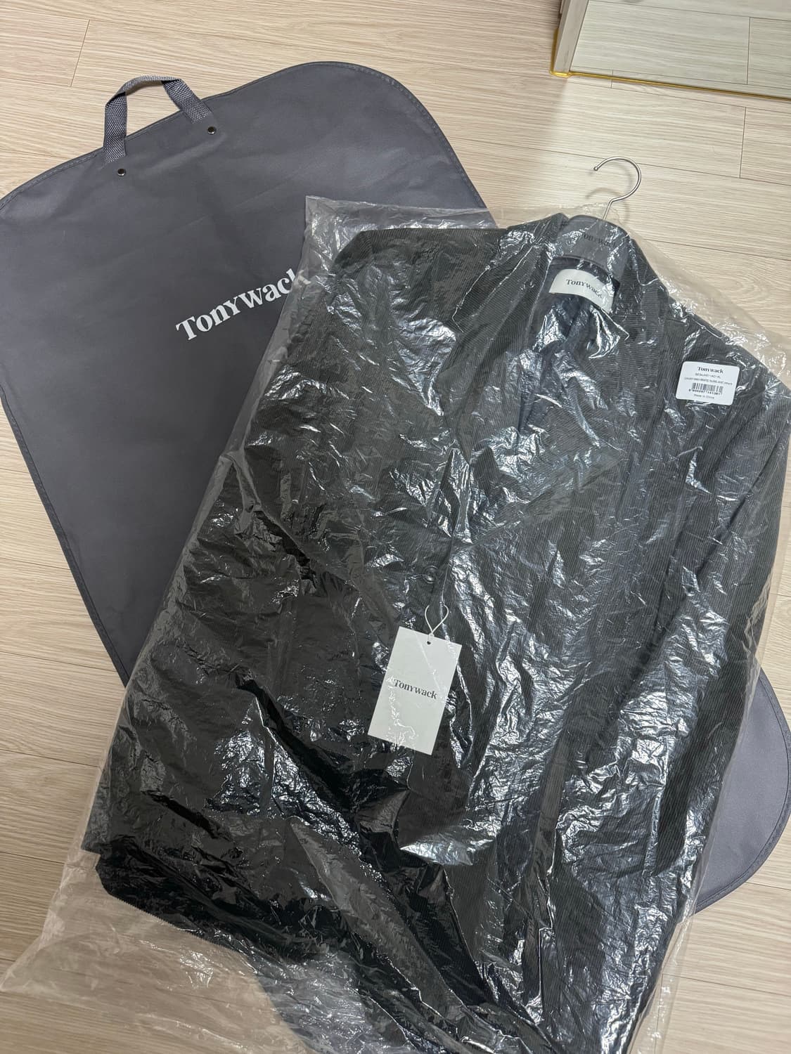 토니웩  코듀로이 싱글 블레스티드 테일러드 자켓 새상품 상품이미지2