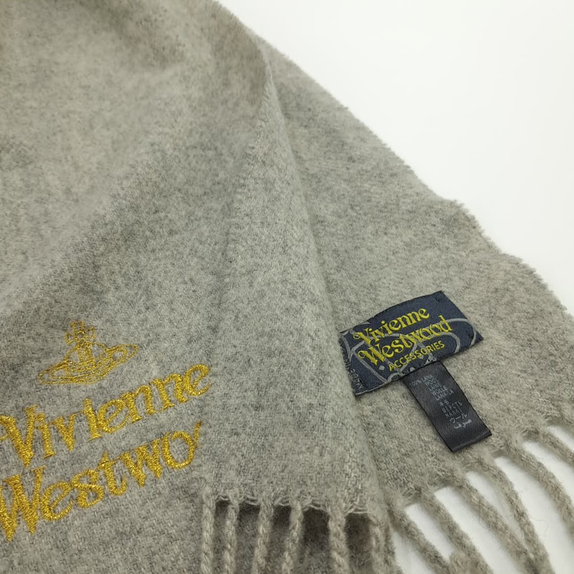 MX123 비비안 웨스트우드 그레이 목도리 머플러 상품이미지4