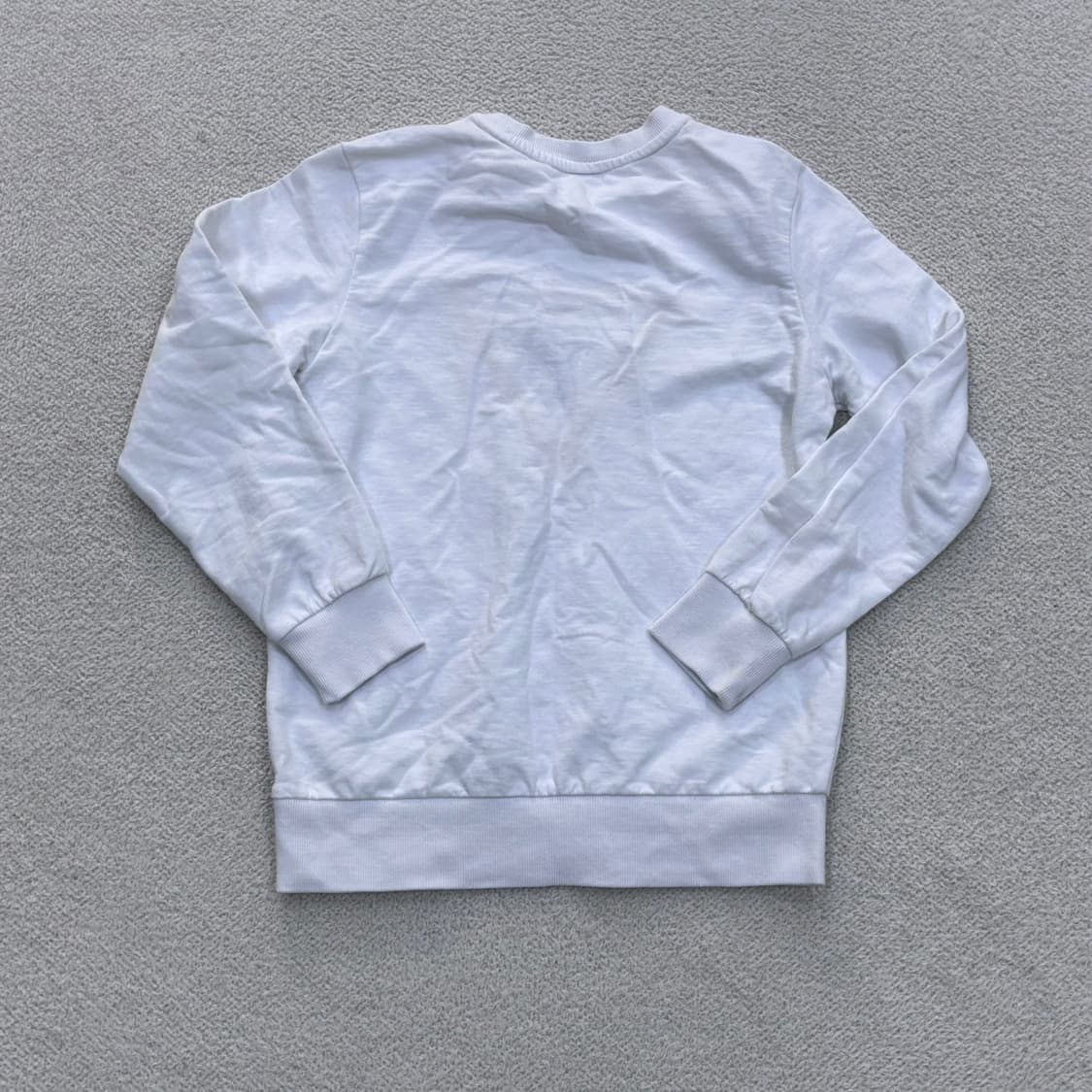 70-145 게스 화이트 맨투맨 티셔츠 0402E 상품이미지2