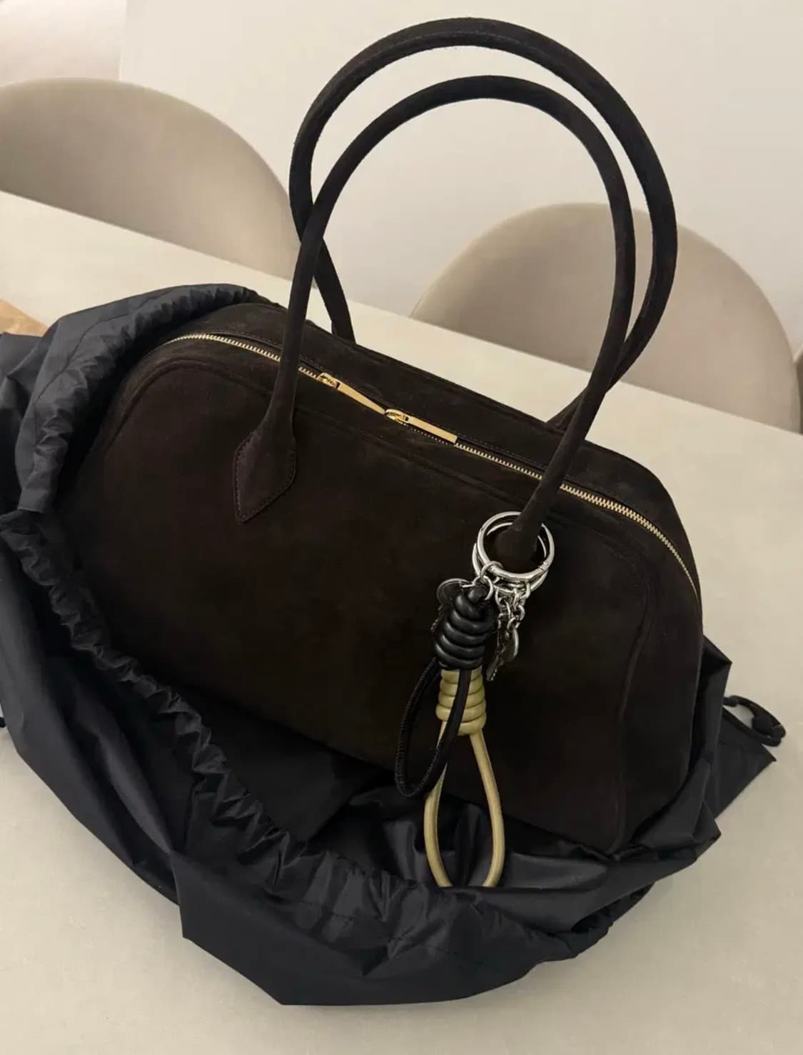 ORR 오르 스웨이드 커비백 브라운 M (새상품) 상품이미지1