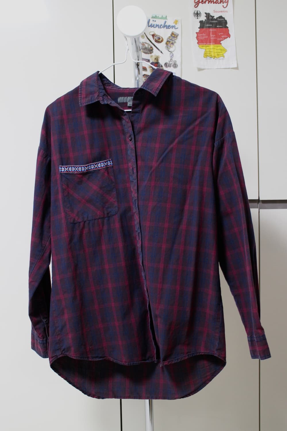 닉스 빈티지 체크 셔츠 상품이미지1