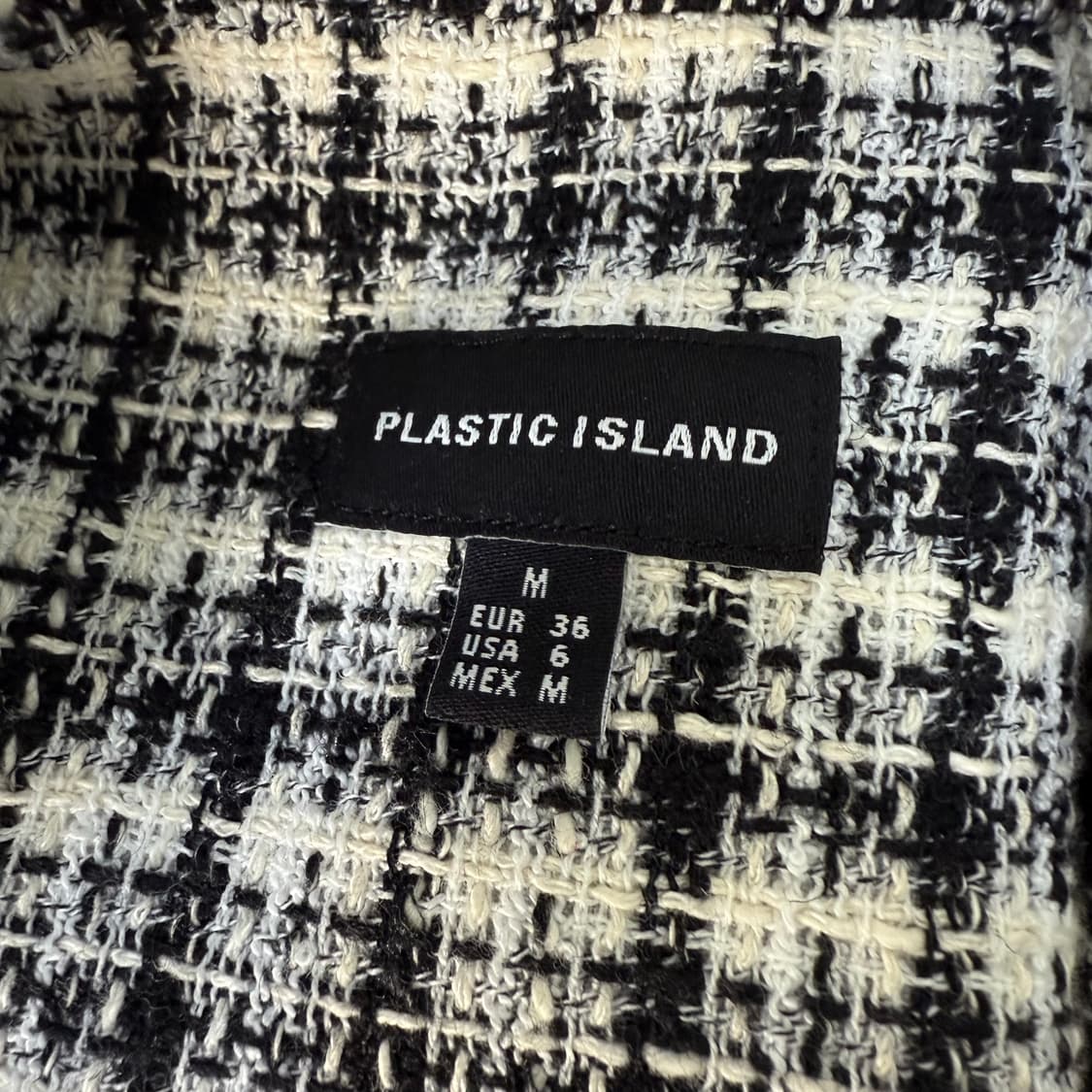 [M] 플라스틱 아일랜드 여성 트위드 자켓 0105T1 상품이미지3