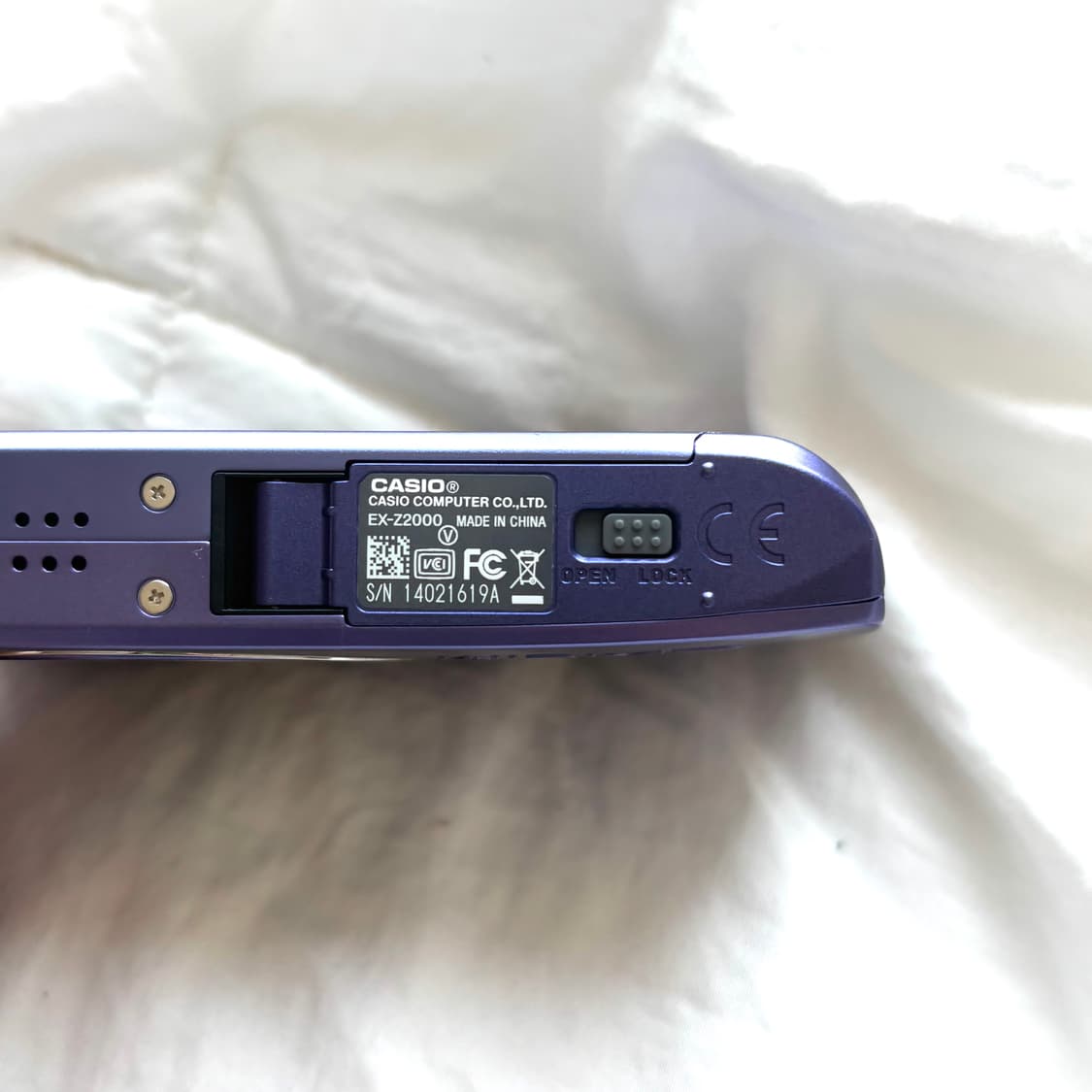 【거의 새것】 카시오 엑슬림 z2000 풀박스 상품이미지5