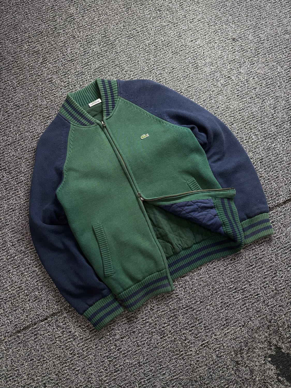 라코스테 아카이브 블루종 니트 집업 2997 상품이미지1