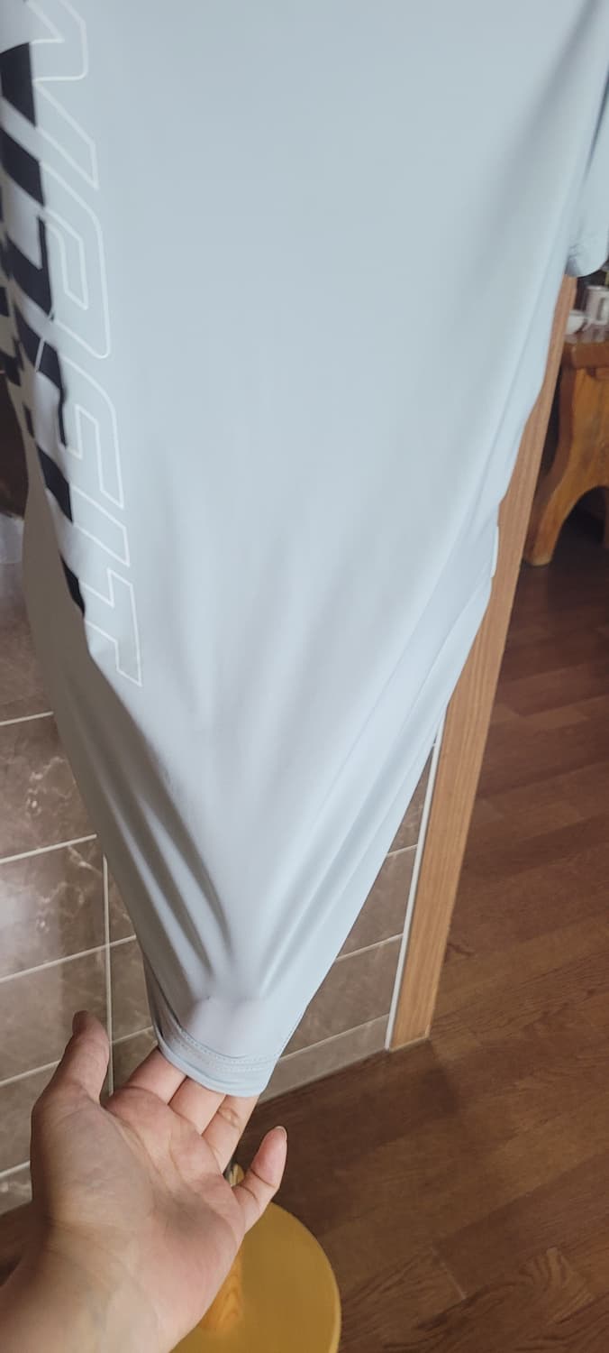 (남성2XL사이즈)다이나핏 연하늘색 기능성 반팔티(상태최상) 상품이미지7