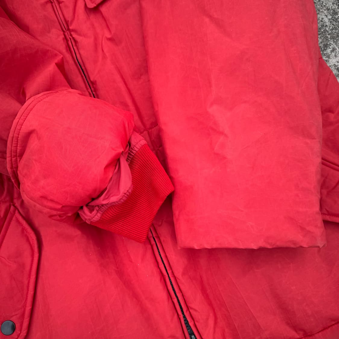 [XXL] 90s Issey Miyake 나일론 다운 파카  상품이미지8