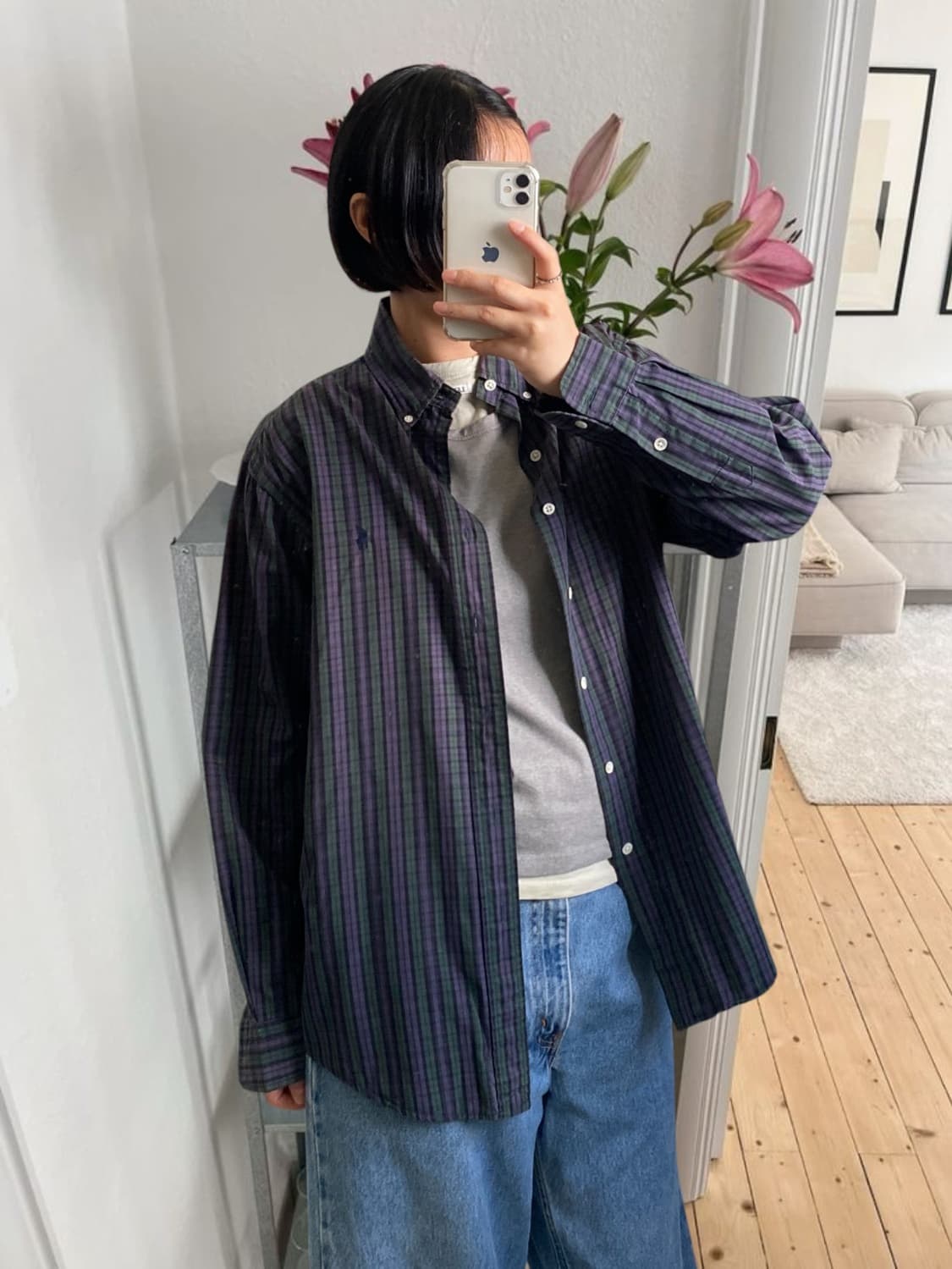 폴로 랄프로렌 체크 셔츠 (Man 2XL) AB0721 상품이미지1