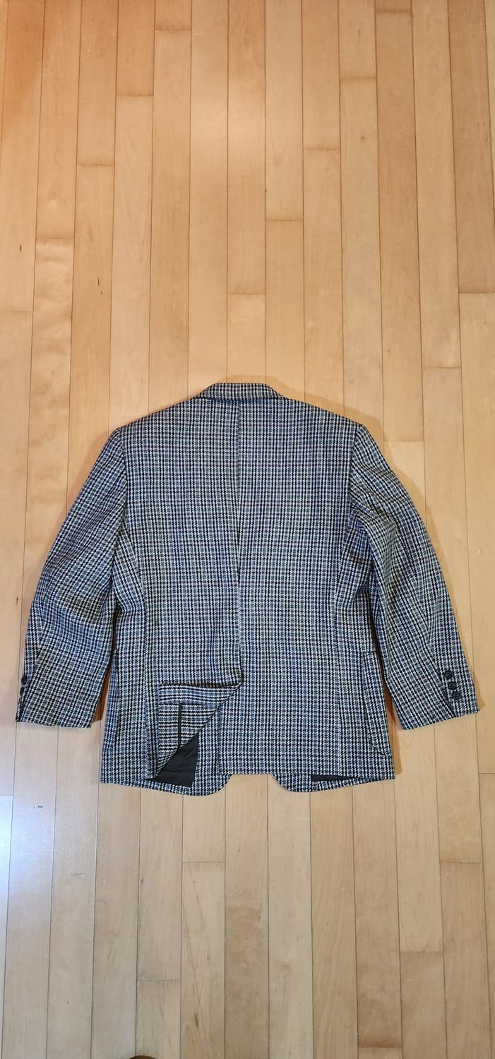 체크 모직 자켓 M 상품이미지5