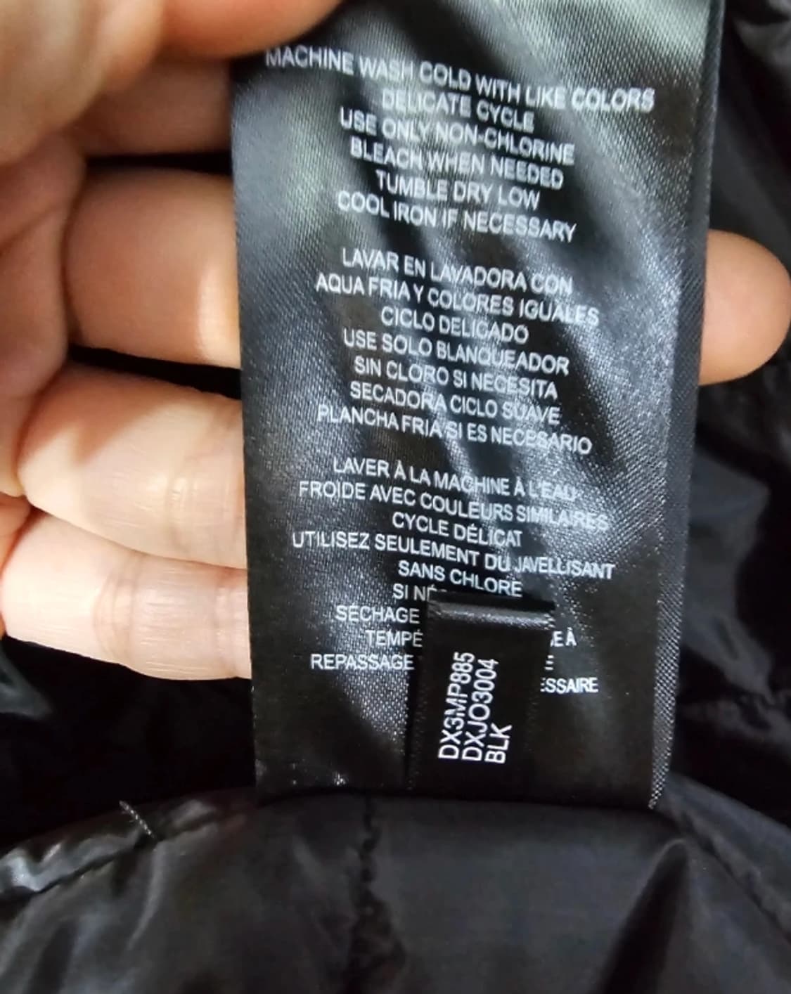 DKNY 디케이엔와이 남성 패딩 자켓 블랙 L 상품이미지10