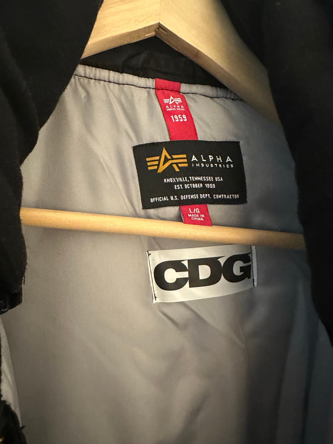 알파인더스트리 CDG MA-1 라지 상품이미지3