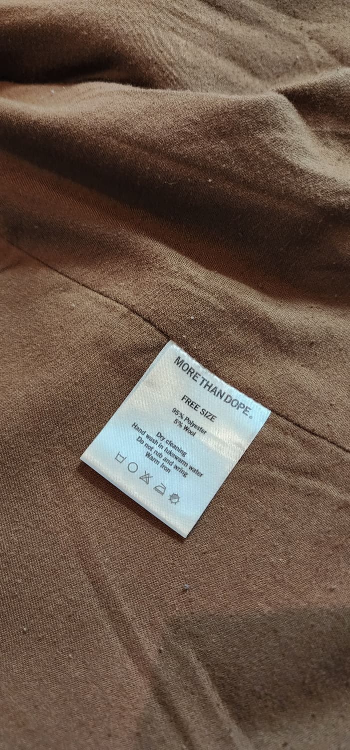 베이지 체크 자켓 XL 상품이미지8