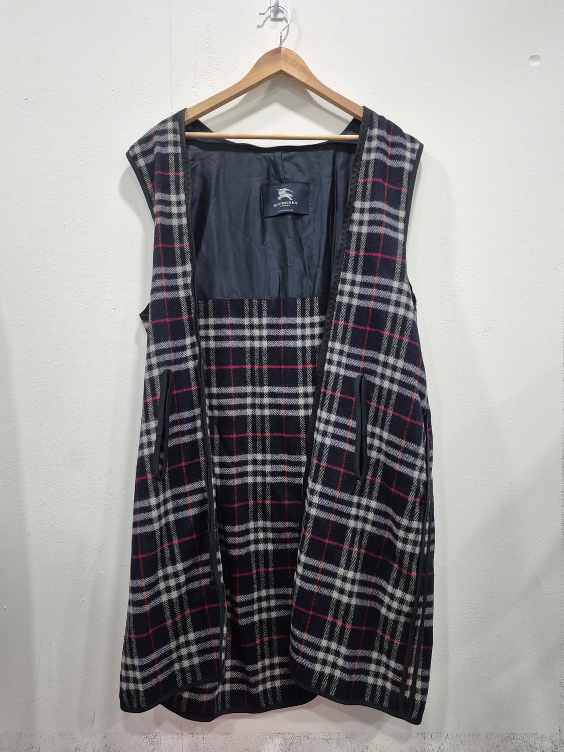 버버리 내피분리형 트렌치코트 다크네이비 롱코트 남성 105~110사이즈 상품이미지4