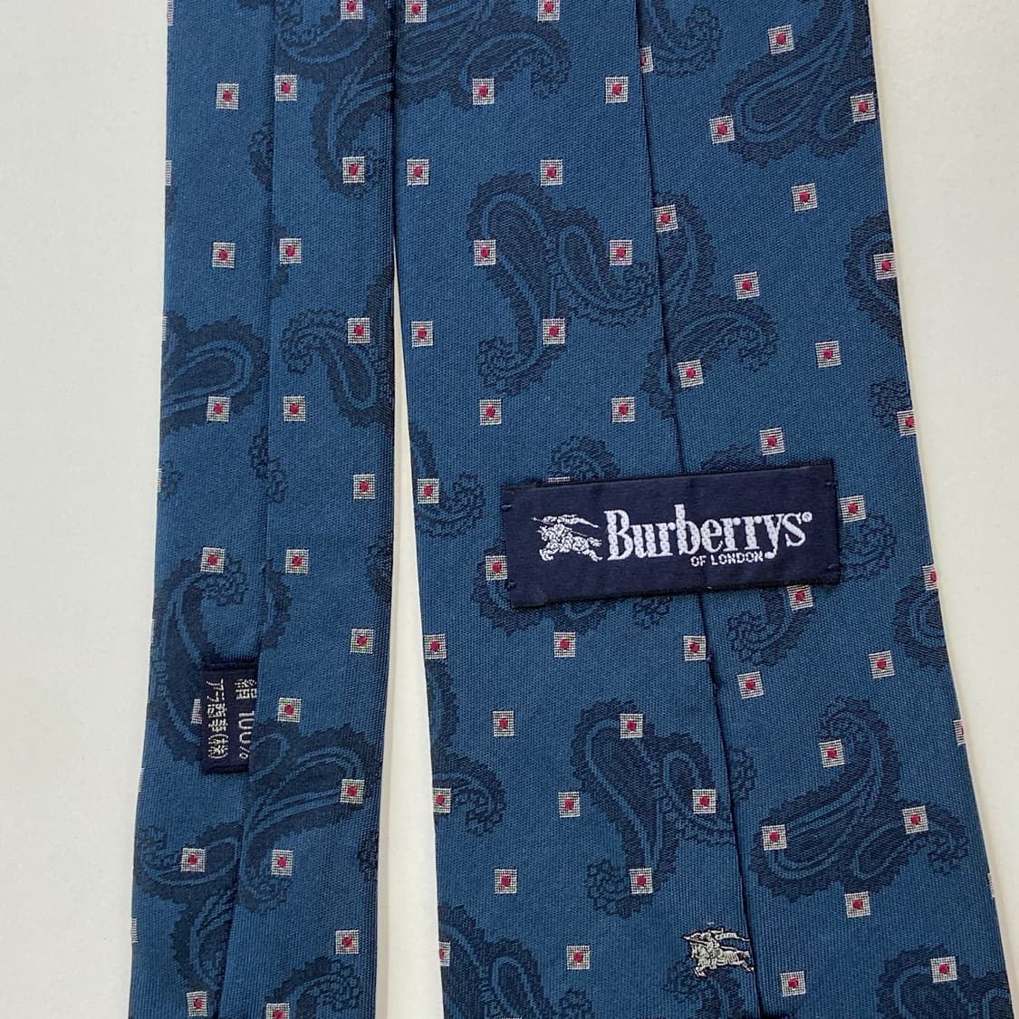 버버리 심플로고 정품 명품 페이즐리 넥타이 (Burberrys) 상품이미지6