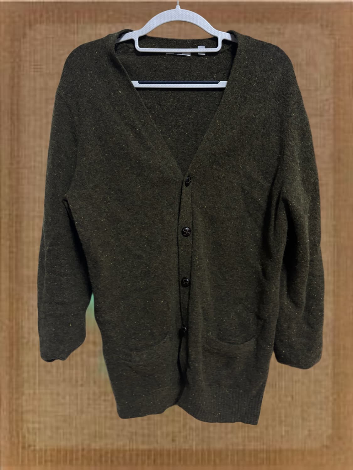 빈티지 메론빵단추 포레스트 가디건 상품이미지1