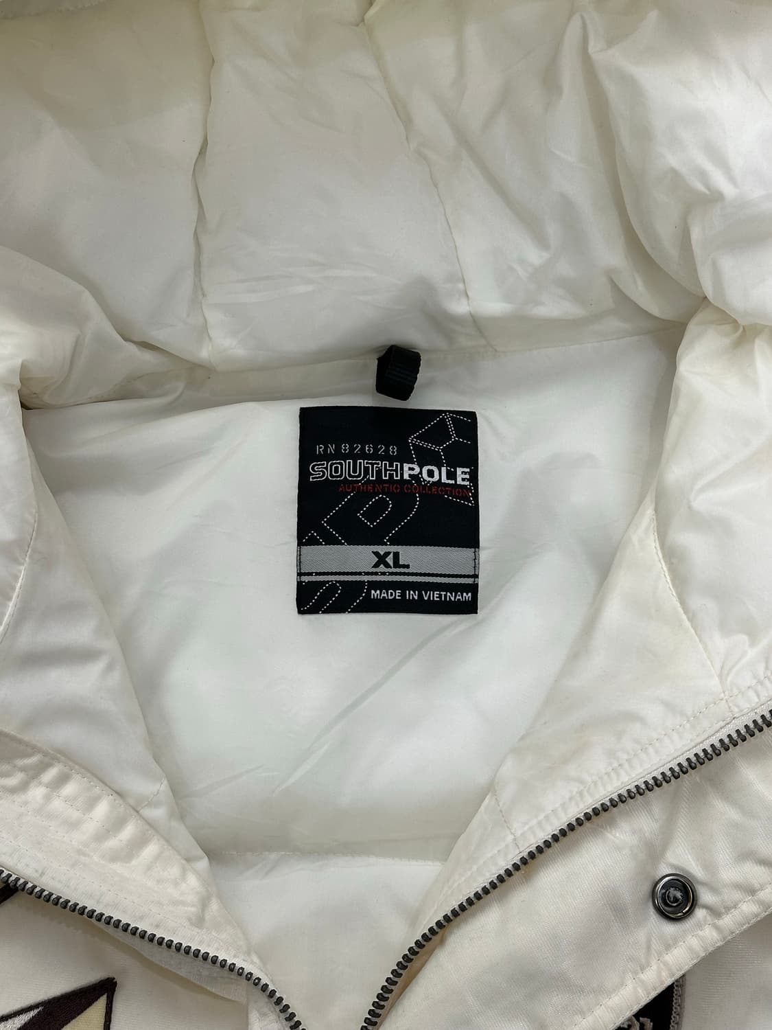 XL)사우스폴 화이트 멀티 패치 스키 점퍼 상품이미지7