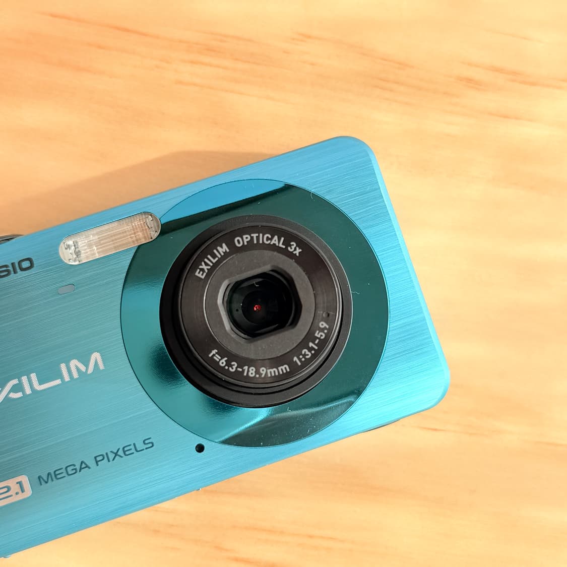 💙 미품 카시오 엑슬림 EX-Z90 아쿠아블루💙 상품이미지4