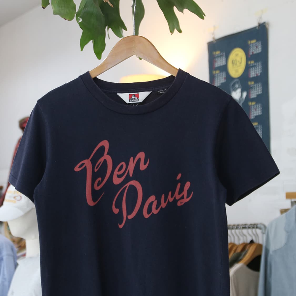 (착용컷) BEN DAVIS 프린팅 반팔 티셔츠 (남성용 95) 상품이미지1