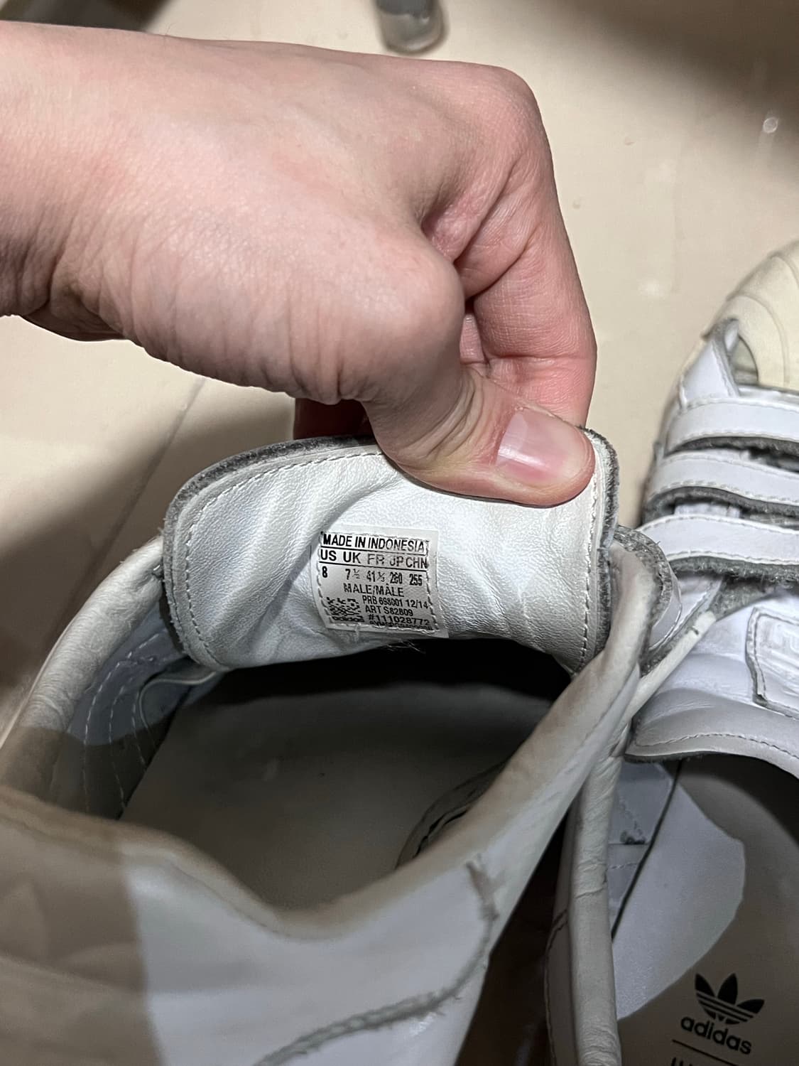 아디디스 x juunj 스니커즈 255 상품이미지7