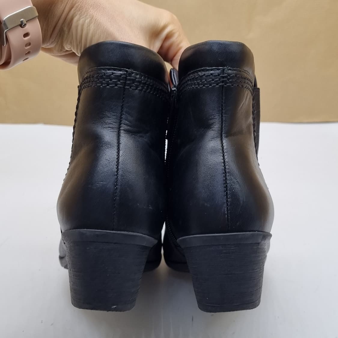 가버 여성앵클안감털 부츠230 굽5. 상품이미지4