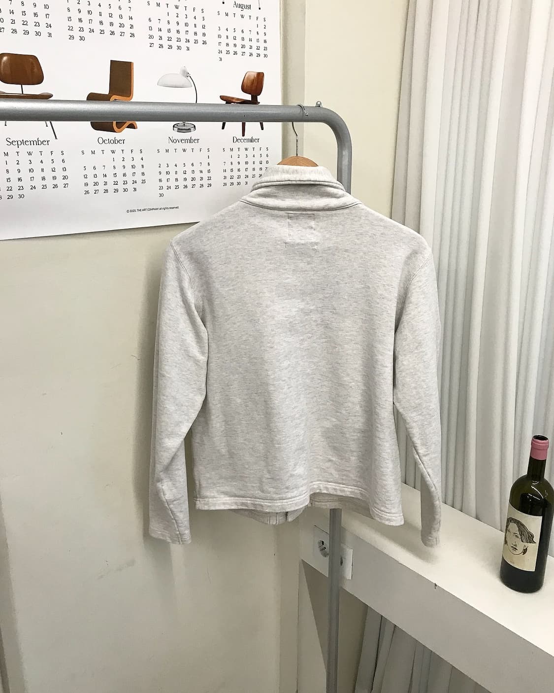 캡틴산타 패치 자수 면 가디건 상품이미지3