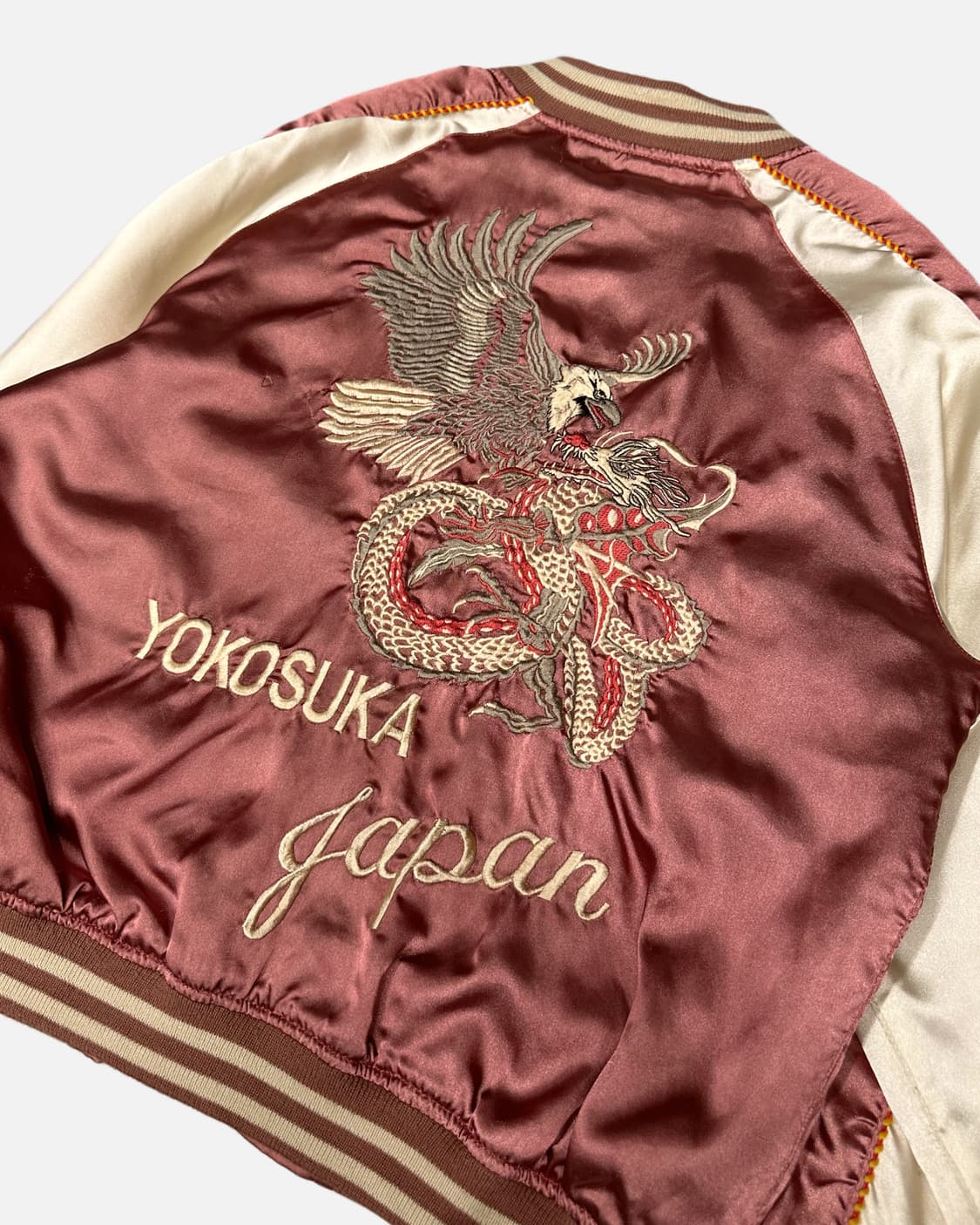 yokosuka embroidery orenge sukajan 상품이미지6