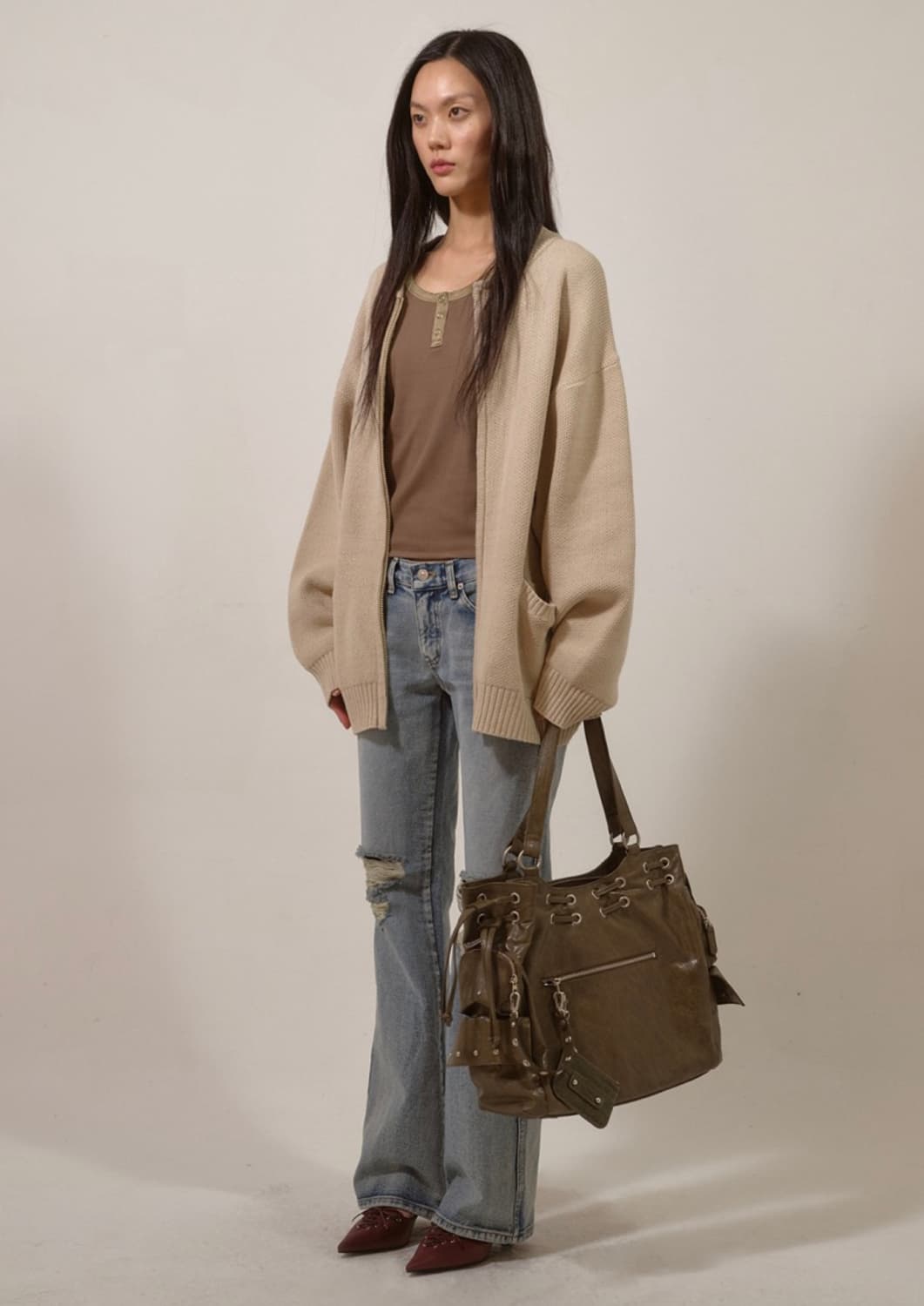 다이닛 부츠컷 데님 상품이미지3