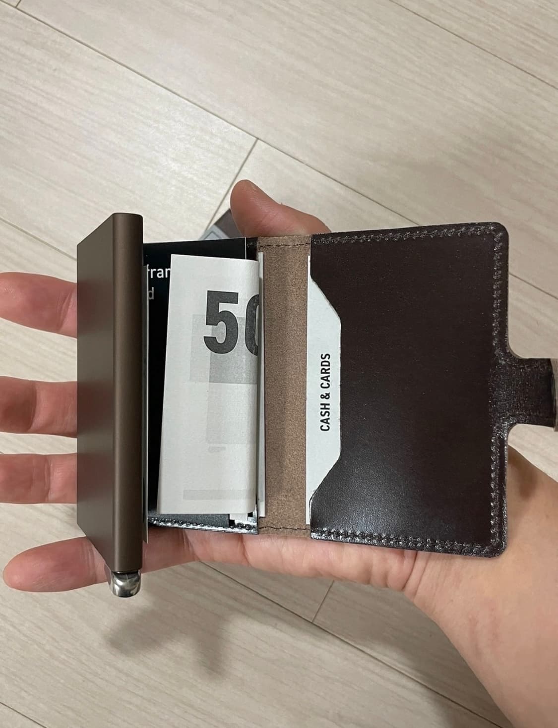 [새제품] 시크리드 프리미엄 카드지갑 상품이미지3