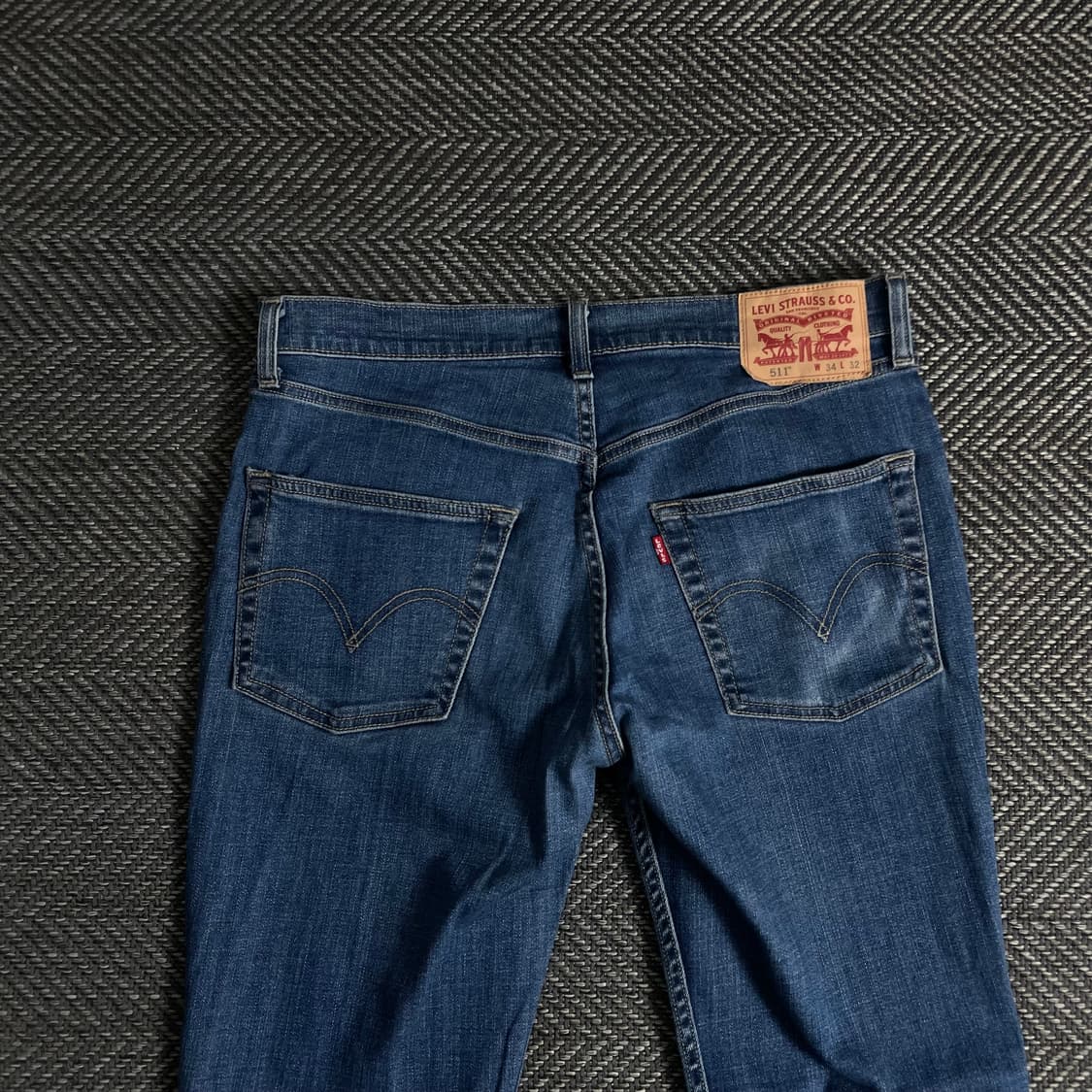 리바이스 511 스트레이트 핏 데님 팬츠y 3666 상품이미지3