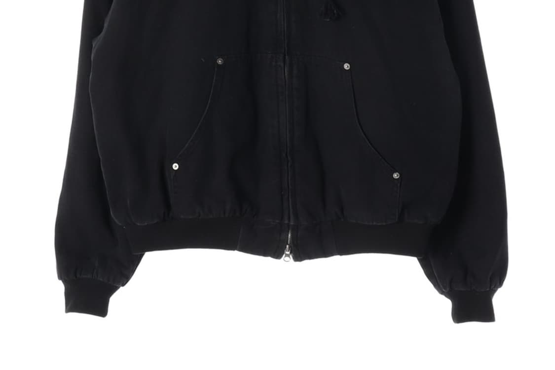 낫포너드 백로고 그래픽 퀼팅 후드집업 XL 상품이미지5