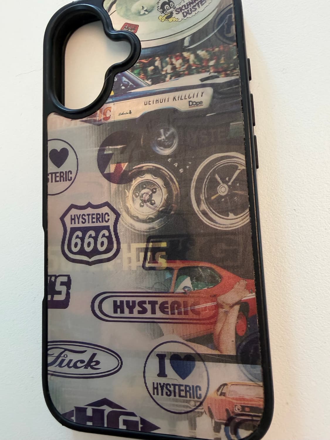 히스테릭 글래머 SUPER HYS패턴 아이폰 16 폰케이스 상품이미지2