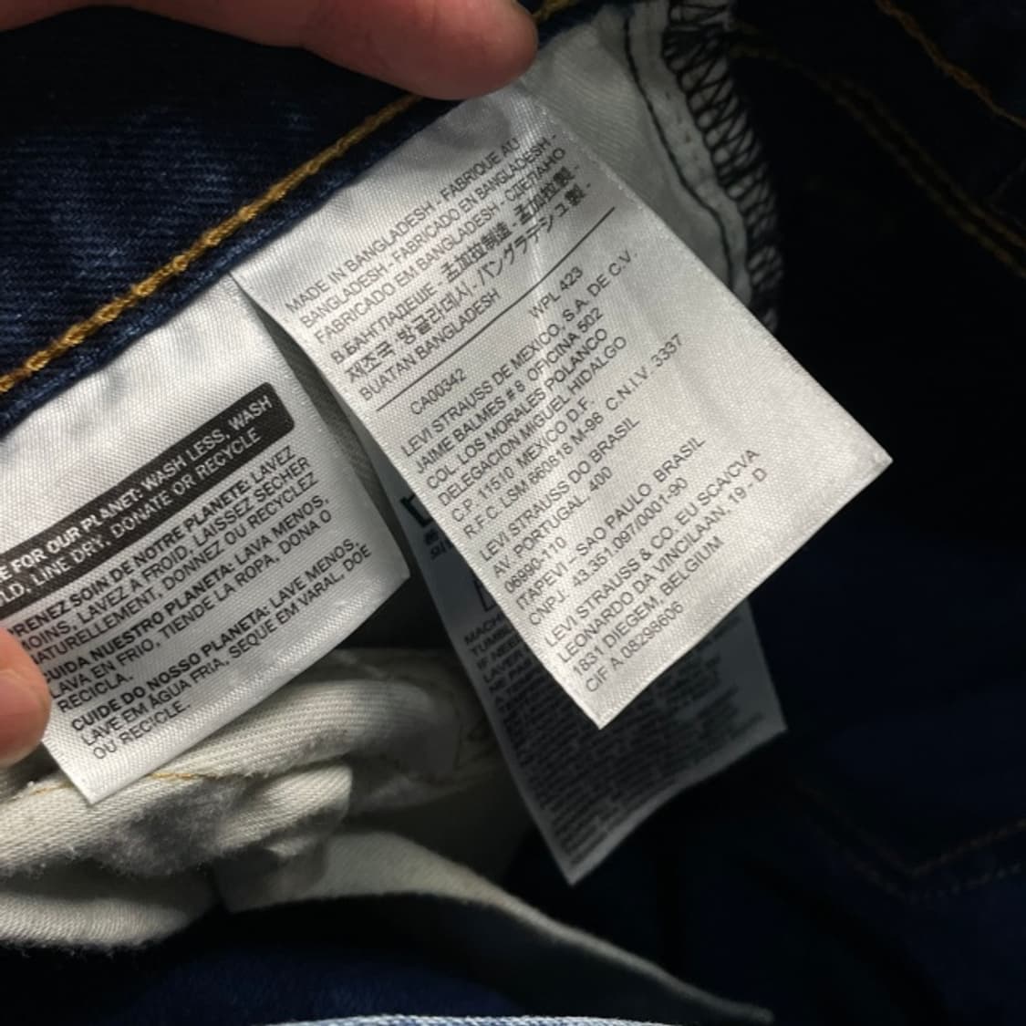 32 리바이스 511 청바지 상품이미지3